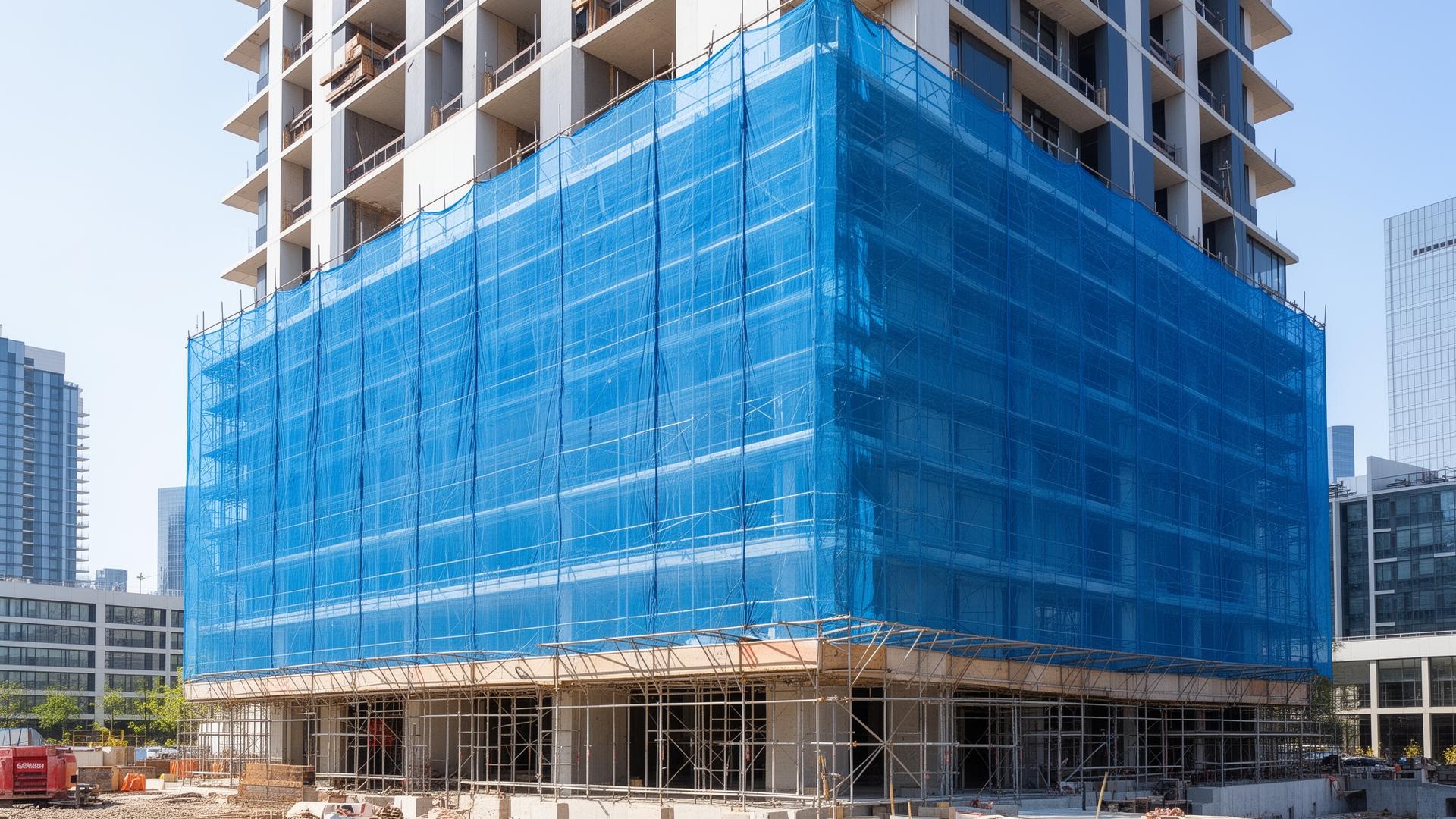 Bina güvenlik filesi uygulaması